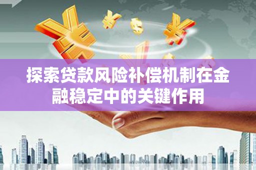 东风探索贷款风险补偿机制在金融稳定中的关键作用