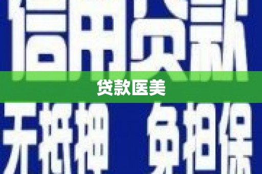 东风贷款医美