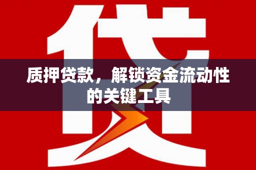 东风质押贷款，解锁资金流动性的关键工具