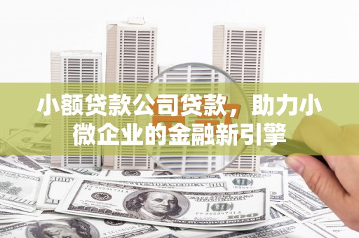 东风小额贷款公司贷款，助力小微企业的金融新引擎