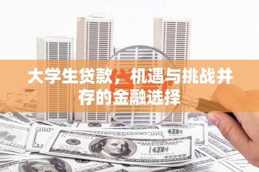 东风大学生贷款，机遇与挑战并存的金融选择