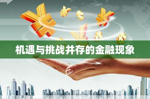 东风机遇与挑战并存的金融现象